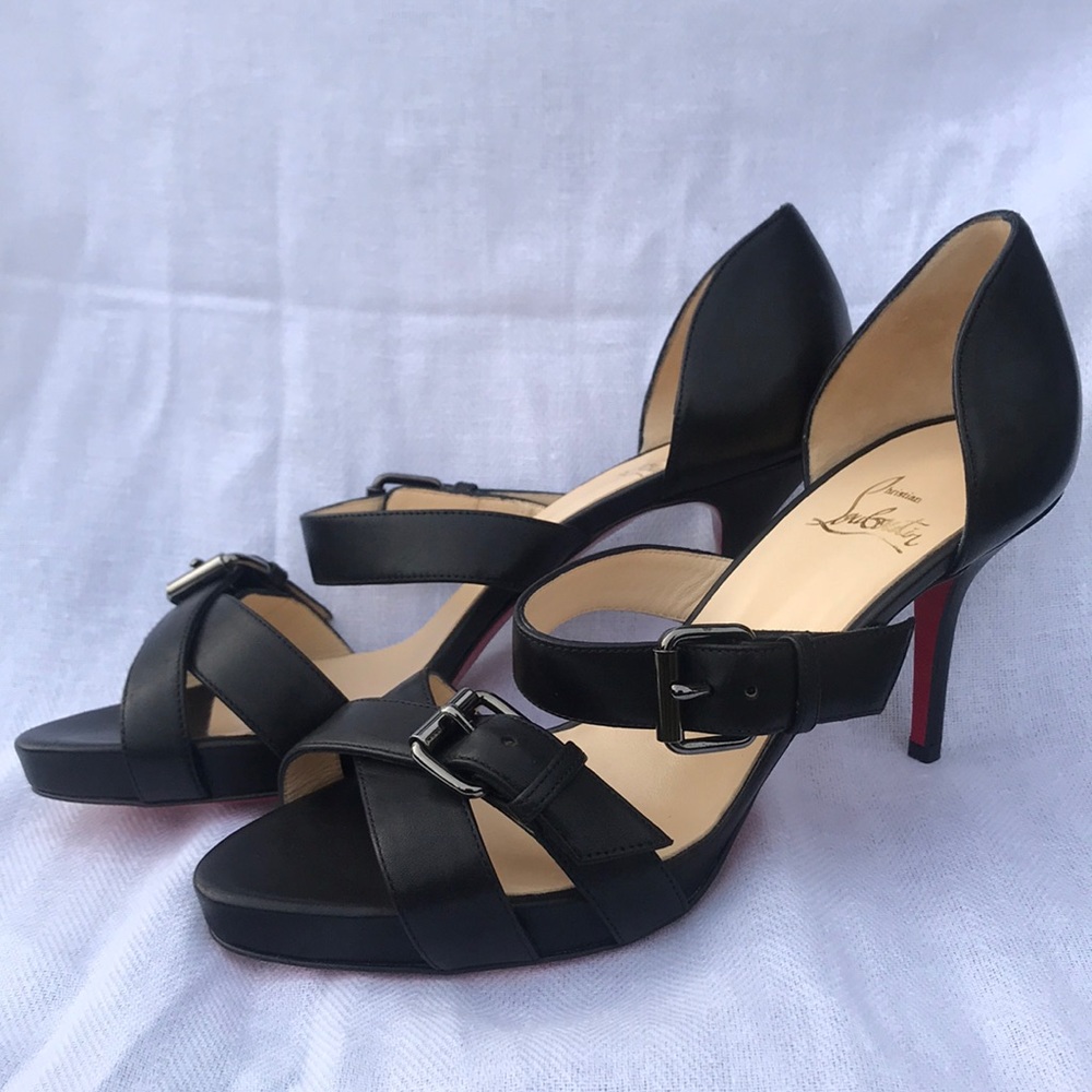 Christian Louboutin Buckled Heels